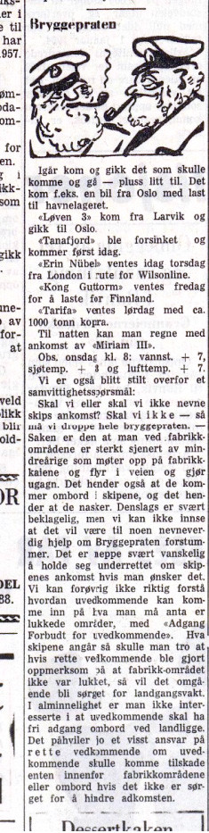 Bryggepraten 7.11.1963