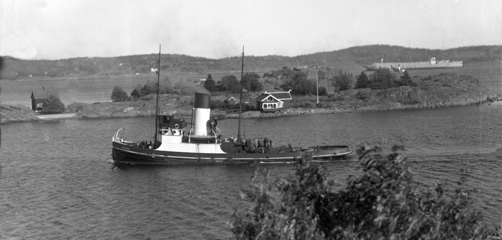 Øya Fredøy i Granholmsundet
