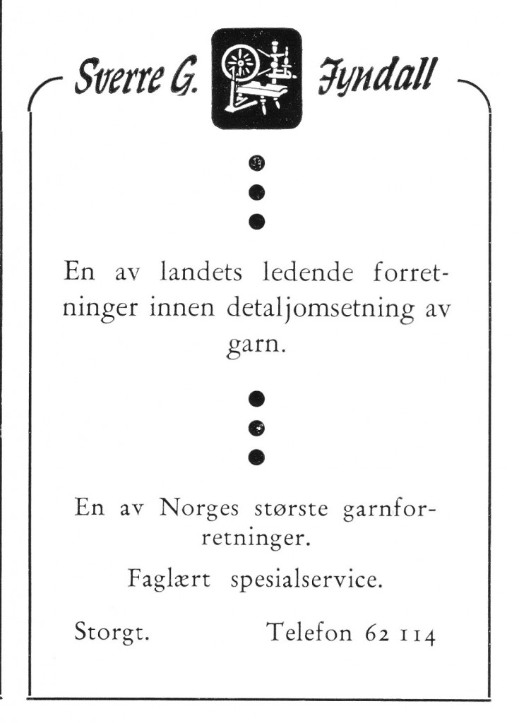 Sverre G. Fyndall - garnforretning