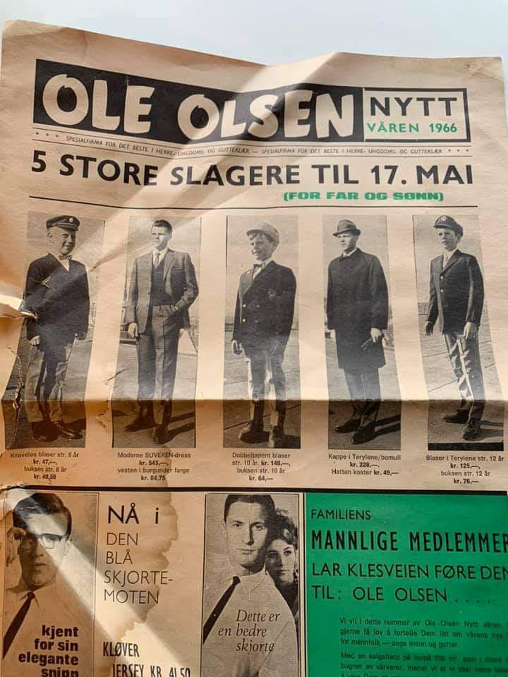 Ole Olsen nytt våren 1966