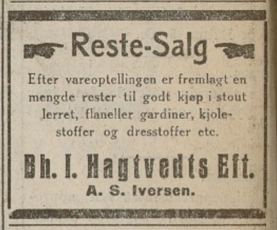 Bh. J. Hagtvedts Eftf. A/S - A. S. Iversen