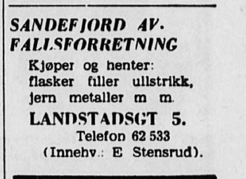 Sandefjords Avfallsforretning