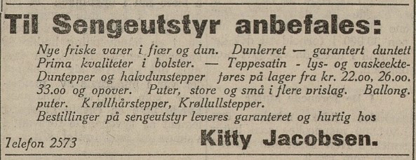 Kitty Jacobsen - Hvitevarer - Sæper - Parfymer