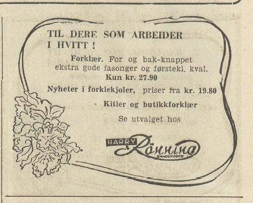 Harry Rønning Manufaktur & Damekonfeksjon