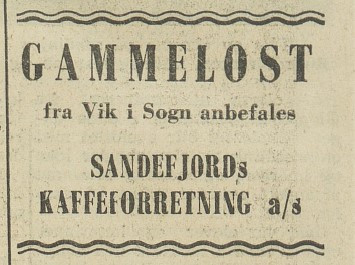 Sandefjords Kaffeforretning a/s