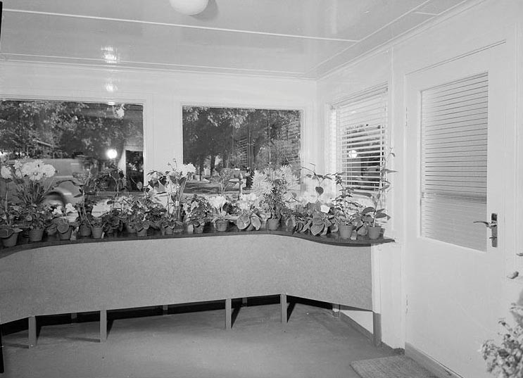 Forsmanns Gartneri / Interiør 1953