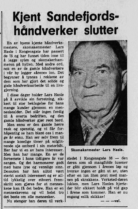 Hasle skomakerverksted