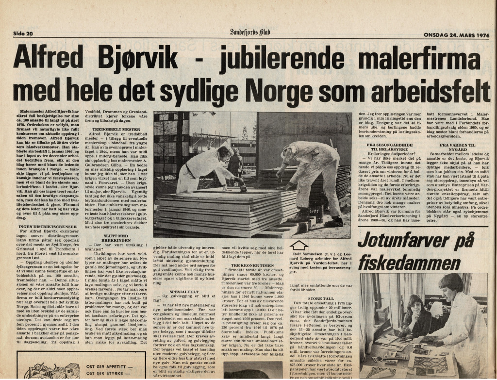 Alfred Bjørvik, Hystadveien 13