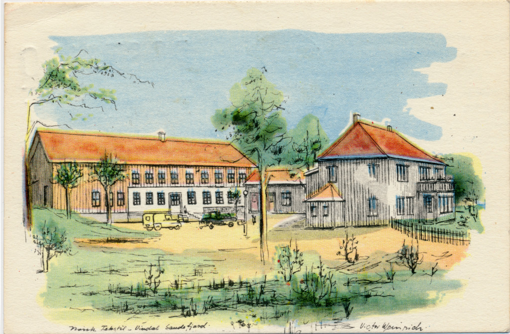 Tegning av Vindal vestre