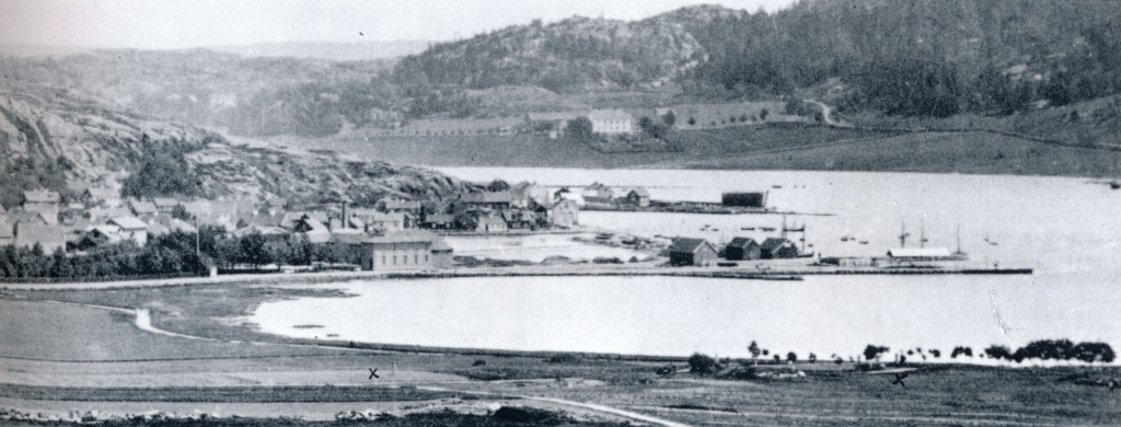 Vestre Kamfjord i bakgrunnen