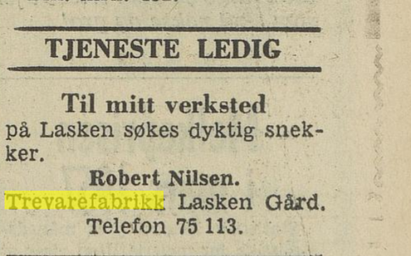 Robert Nilsen Trevarefabrikk
