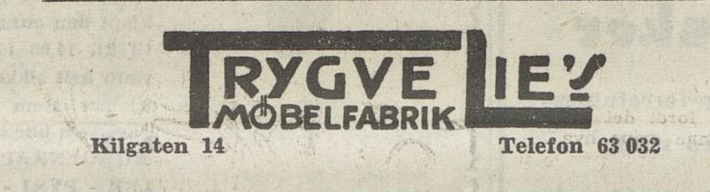 Trygve Lie's Møbelfabrikk