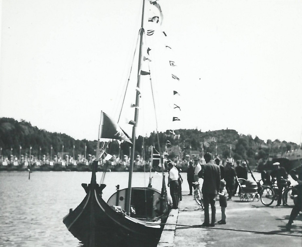 Besøk av fembøring på 1950-tallet