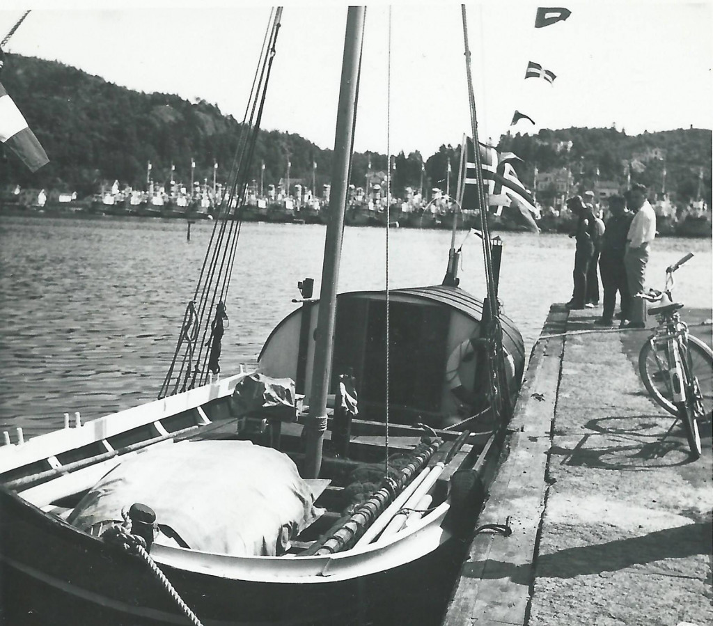 Besøk av fembøring på 1950-tallet