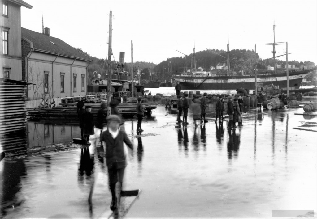 Utsnitt fra indre havn