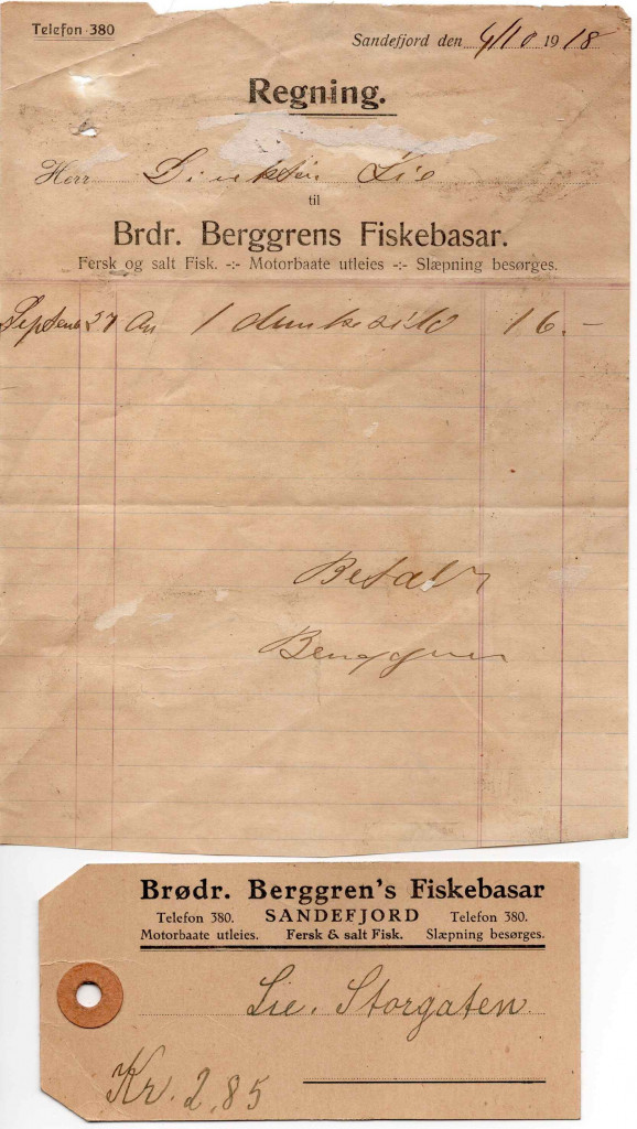 Brødr. Berggrens Fiskebasar