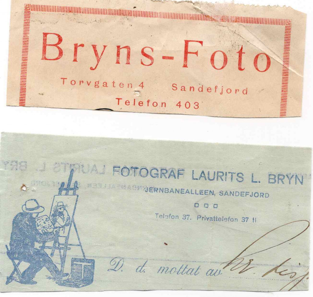Fotograf Lauritz Larsen Bryn (1881 - 1954