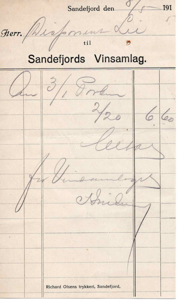 Sandefjords Øl- & Vinsamlag A/S