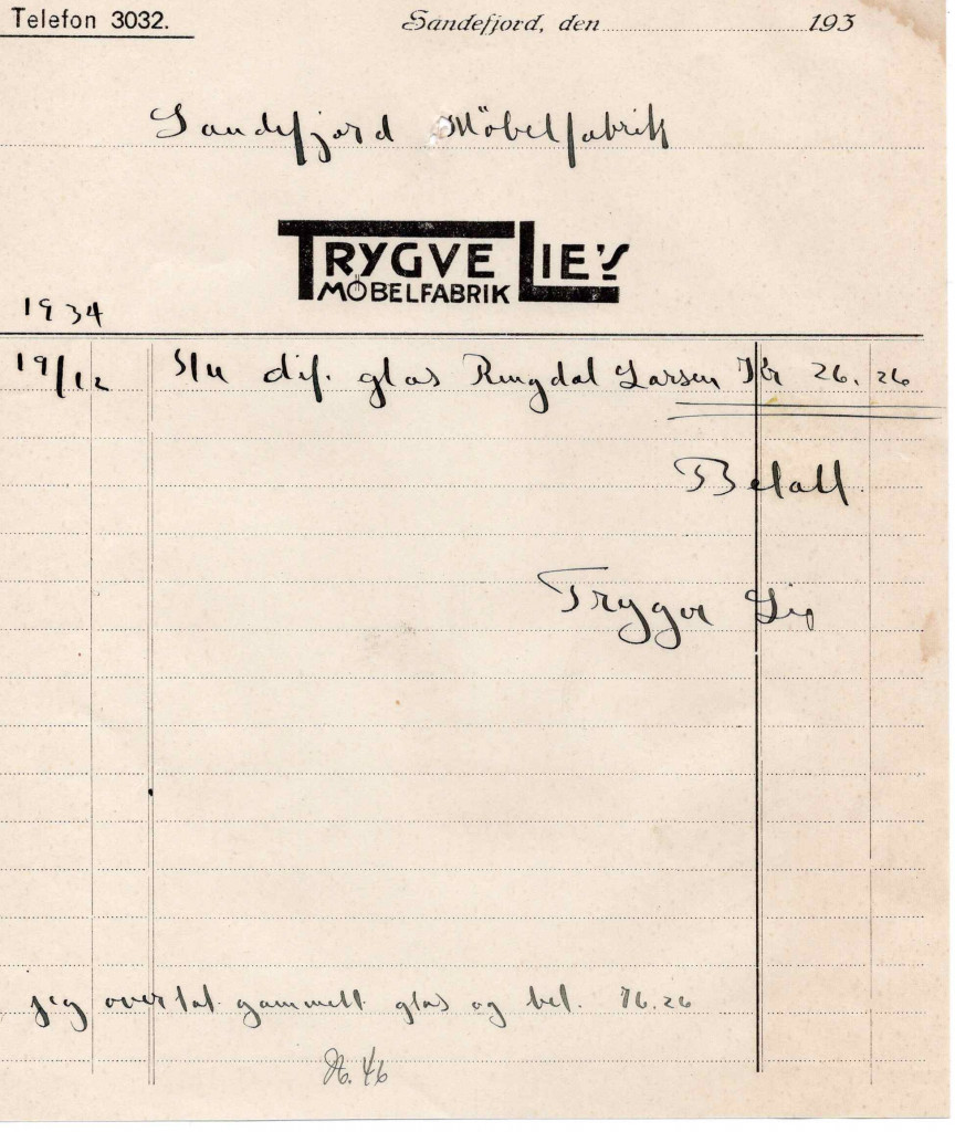 Trygve Lie Møbelfabrik