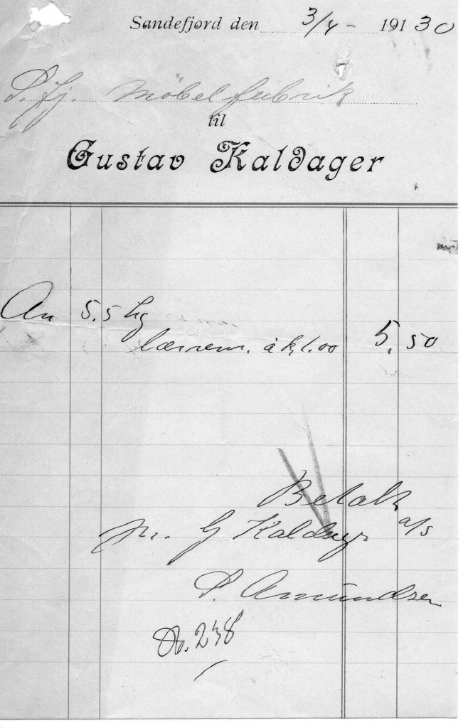 Gustav Kaldager - klær og skotøy