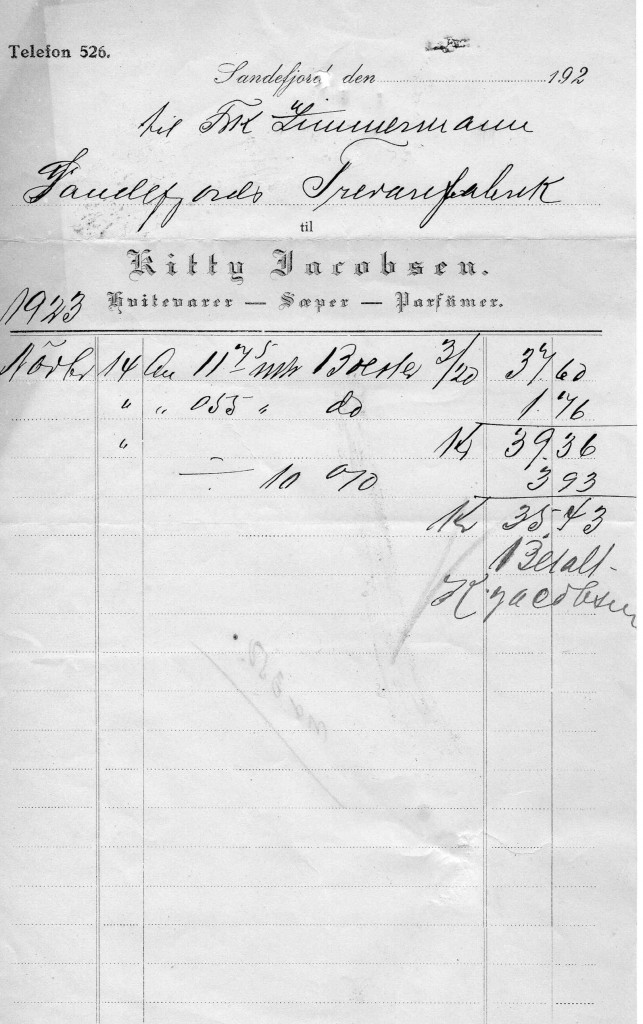 Kitty Jacobsen - Hvitevarer - Sæper - Parfymer