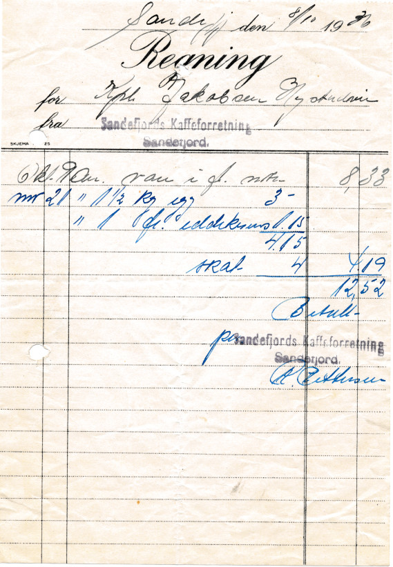 Sandefjords Kaffeforretning