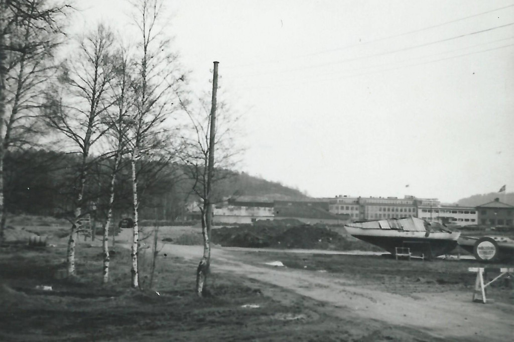 Østover mot Thor Dahl-bygget