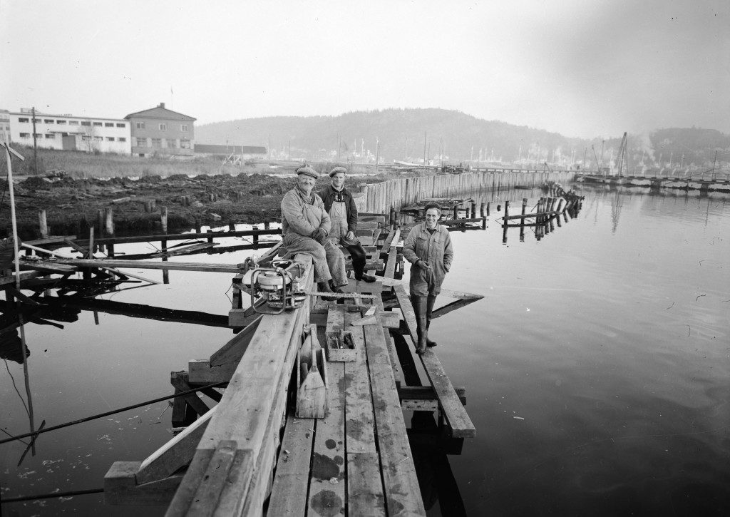 Hesteskoen graves ut