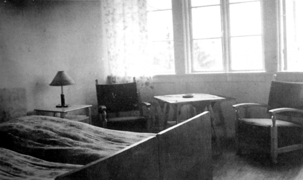 Foto fra et gjesteværelse