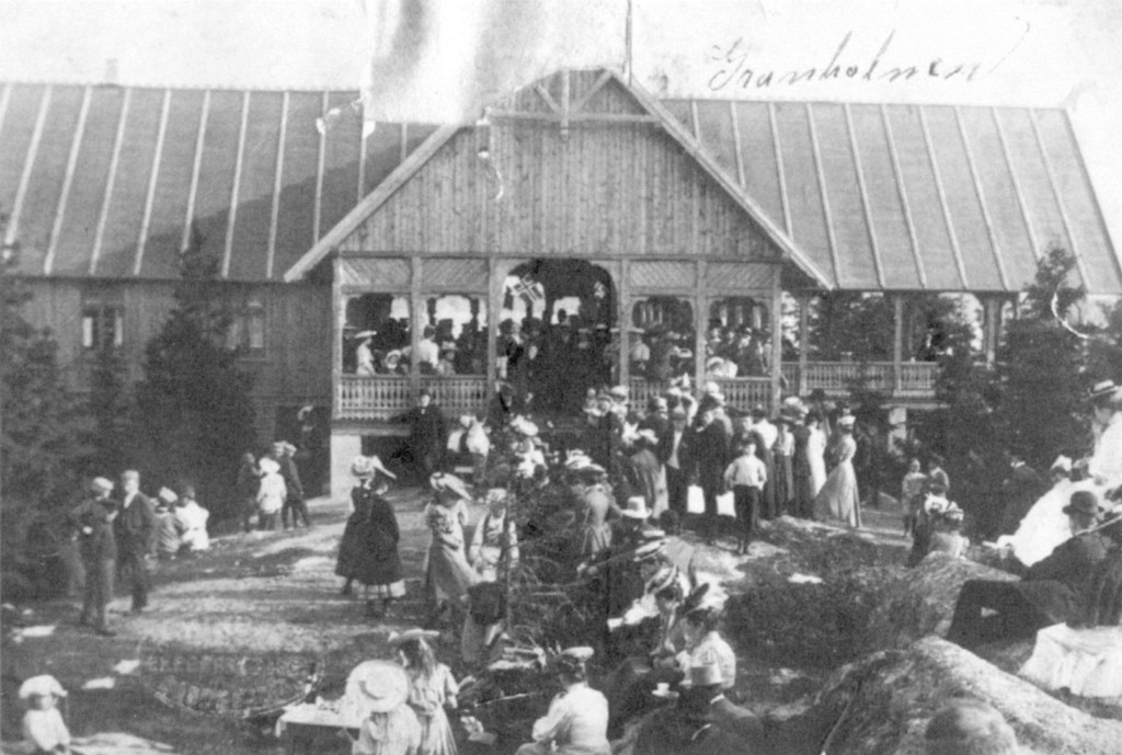 Den første paviljongen