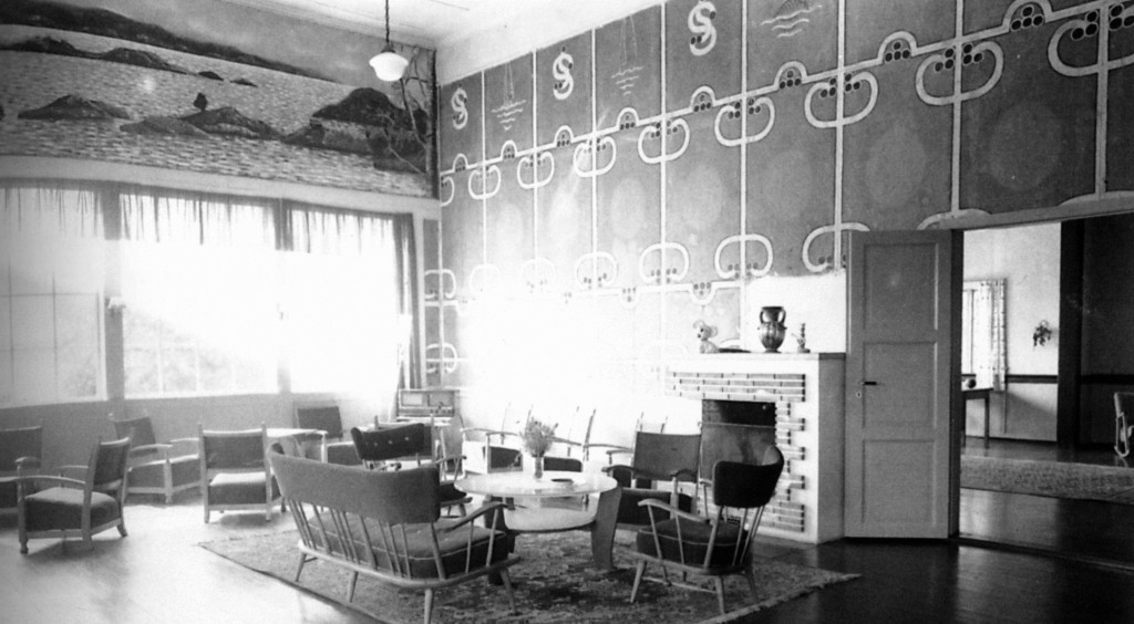 Seilforeningens lokaler i Granholmen hotell