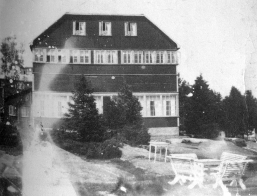 Granholmen hotel avbildet fra sør