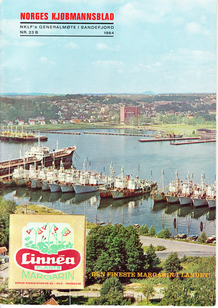 Annonsebilde Indre Havn fra 1964