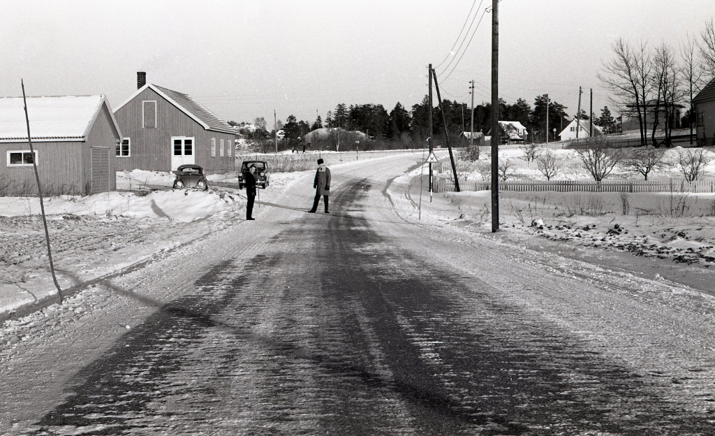 Hystadveien 246 ved Lofterød i 1960
