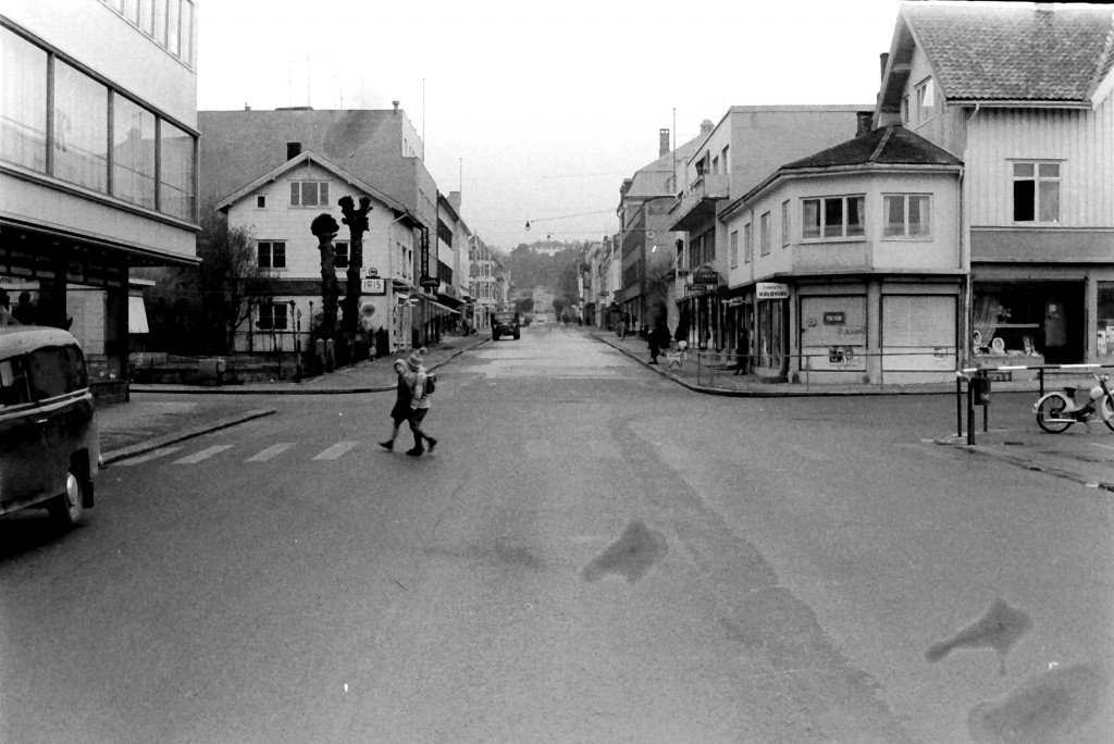 Jernbanealleen fra Torget til Jernbanestasjonen