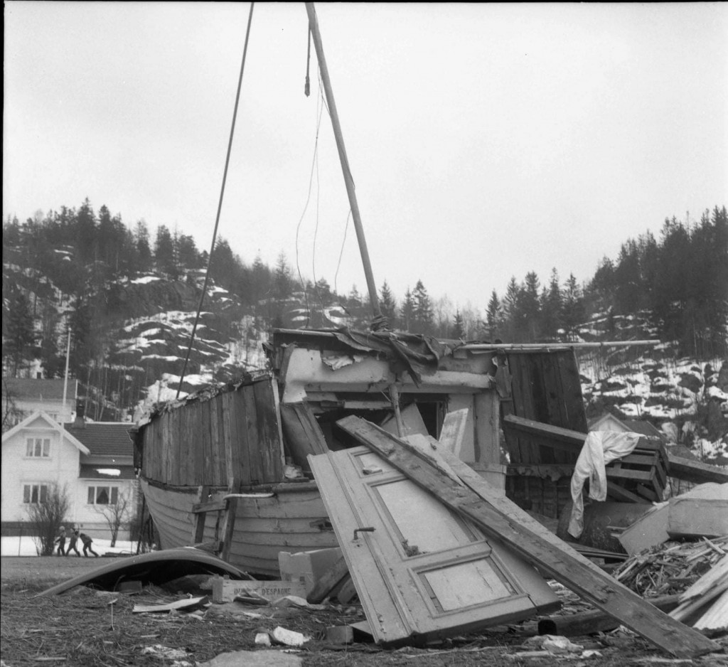 Søppelfylling på Kilen