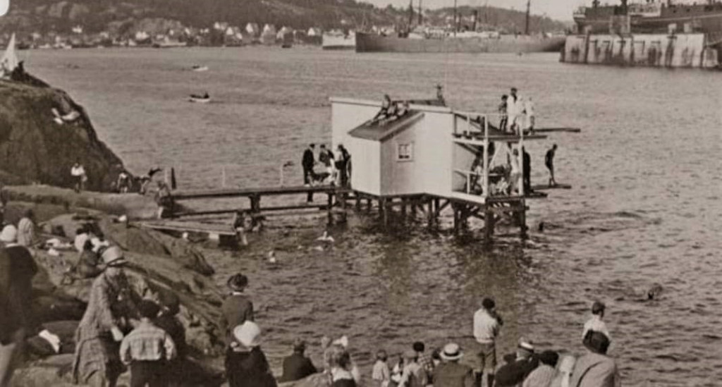 Det gamle badehuset på Stub