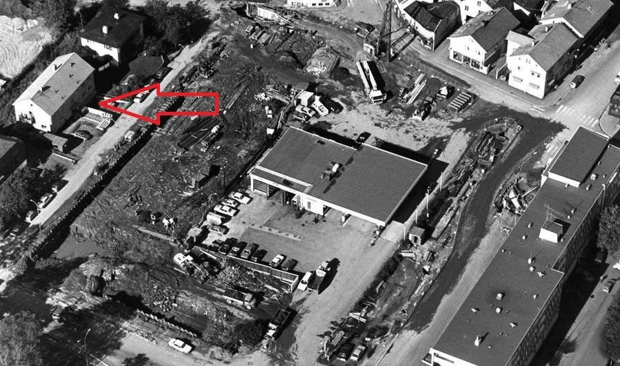 Søebergkvartalet under bygging