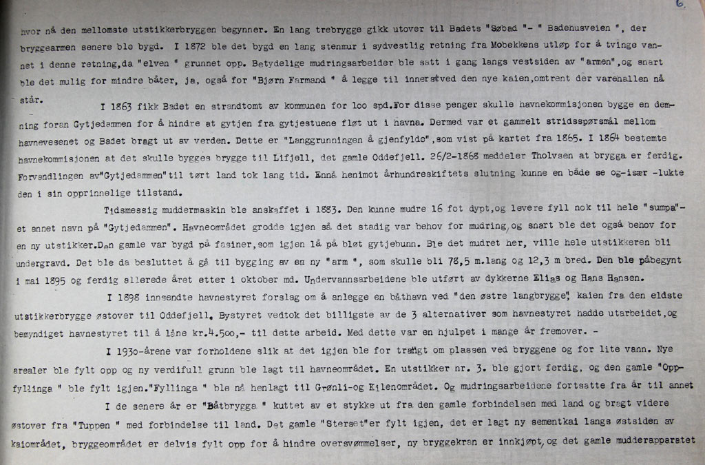 Del 4 - Bryggas historie av Henrik Sandberg - 1953/54