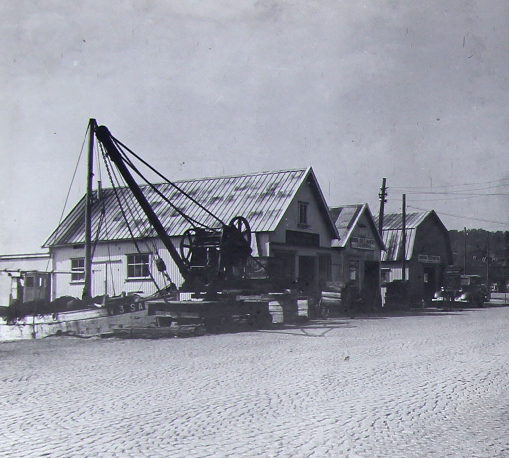 De nye fiskebasarene omkring 1925
