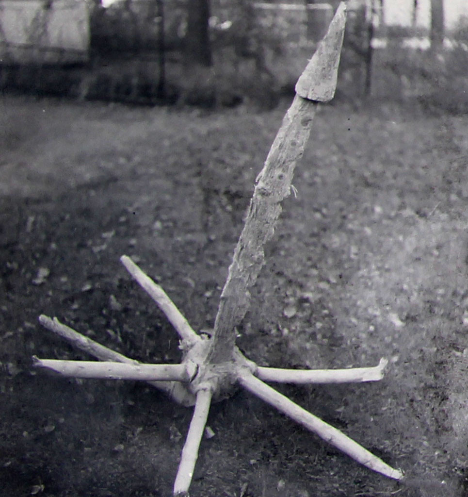 En av dreggene fra bryggefunnet i 1953.