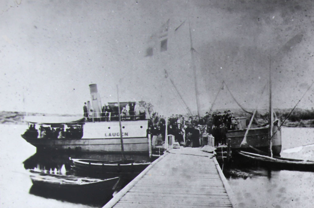 Granholmen og DS Laugen