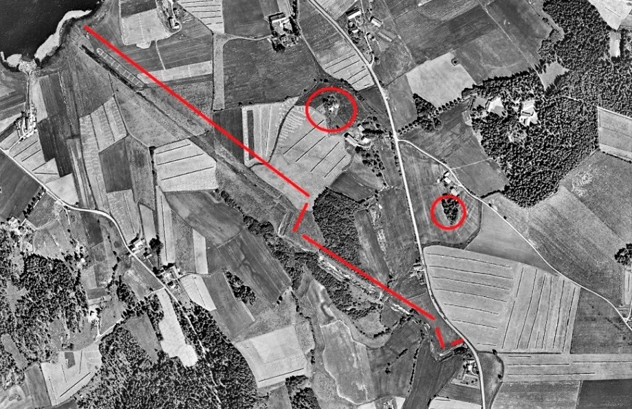 Tyske forsvarsverker på Hunstok