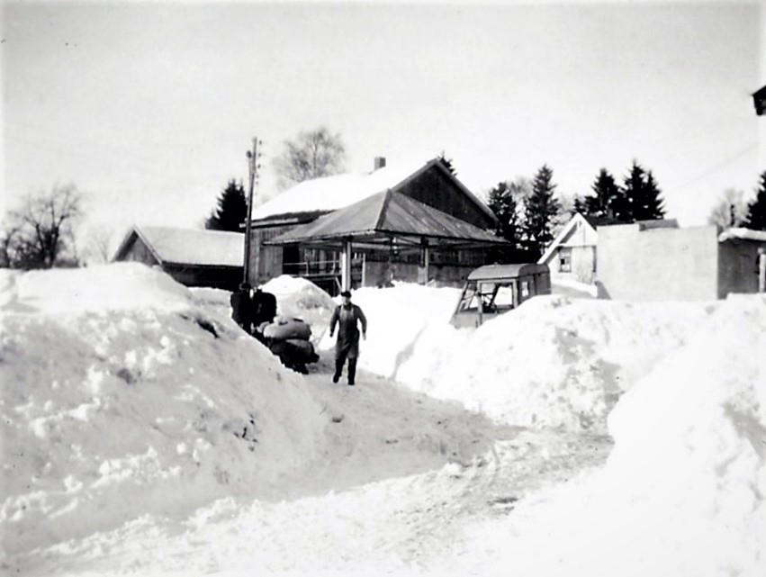 Vinter på Raveien