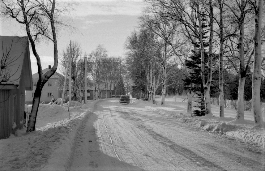 Vinter på Raveien