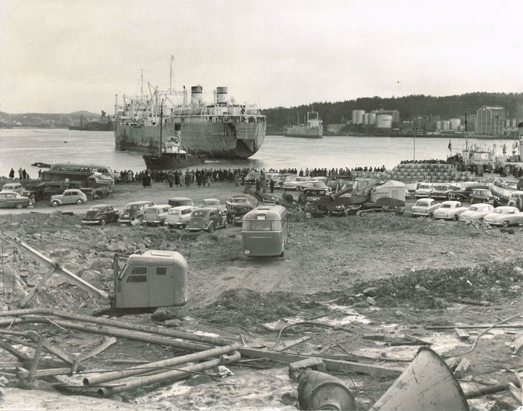 Thorøya - hjemkomst 1956