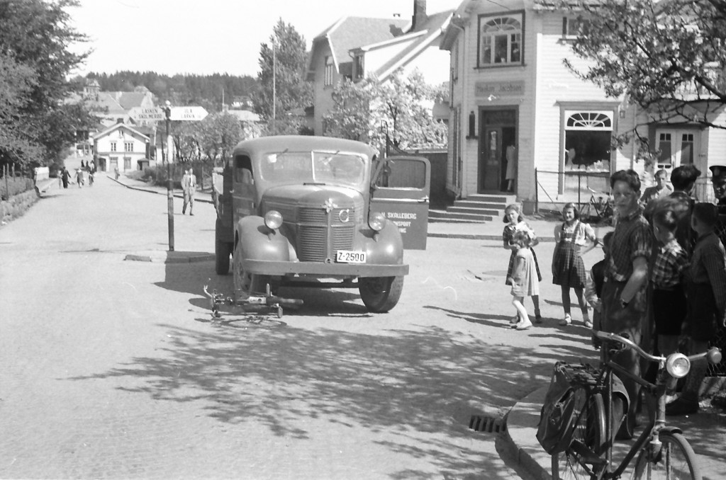 Påkjørsel/Hystadveien 23