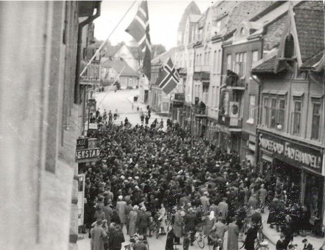 Frigjøringen i Storgata