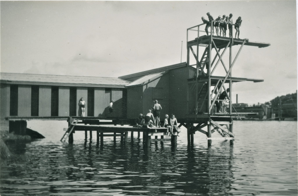 Det gamle badehuset på Stub
