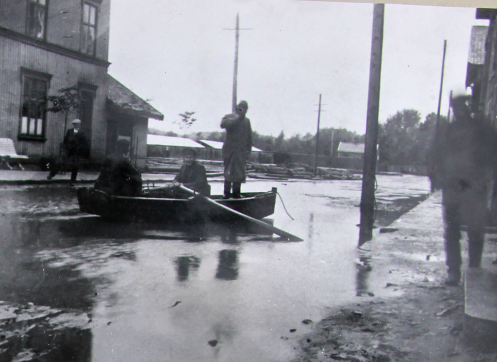 Stormflo i Sandefjord